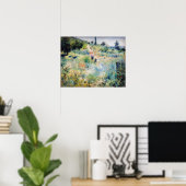 Renoir - Pad die door hoog gras leidt Poster (Thuiskantoor)
