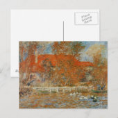 Renoir Painting Briefkaart (Voorkant / Achterkant)
