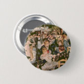 Renoir Painting Ronde Button 5,7 Cm (Voorkant /achterkant)