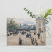 Renoir - Parijs, Institut au Quai Malaquais Bedankkaart (Staand voorkant)