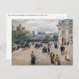 Renoir - Parijs, Institut au Quai Malaquais Briefkaart