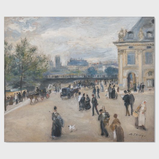Renoir - Parijs, Institut au Quai Malaquais Cadeaupapier (Vlak)