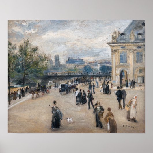 Renoir - Parijs, Institut au Quai Malaquais Poster (Voorkant)