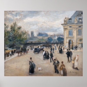 Renoir - Parijs, Institut au Quai Malaquais Poster