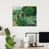 Renoir, Pick Flowers Poster (Thuiskantoor)