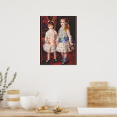 Renoir - Pink and blue, famous painting, Poster (Keuken)