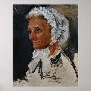 Renoir Portret van de Moeder van de Kunstenaar Kun Poster