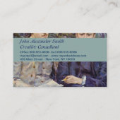 Renoir - Portret van een broer Fine Art Visitekaartje (Voorkant)