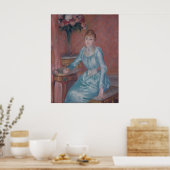Renoir - Portret van Mevrouw de Bonnières Poster (Keuken)