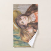 Renoir - Portret van twee kleine meisjes Bad Handdoek (Handdoek)