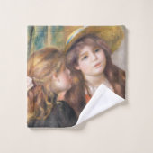 Renoir - Portret van twee kleine meisjes Bad Handdoek (Wasdoekje)