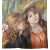 Renoir - Portret van twee kleine meisjes Douchegordijn (Voorkant)