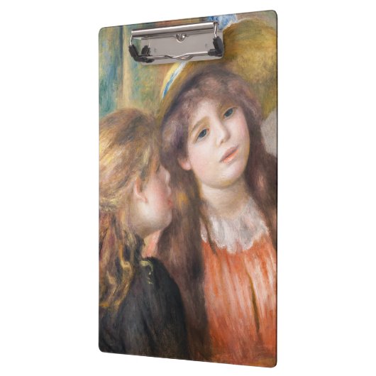 Renoir - Portret van twee kleine meisjes Klembord (Links)