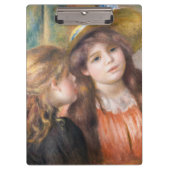 Renoir - Portret van twee kleine meisjes Klembord (Voorkant)