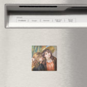 Renoir - Portret van twee kleine meisjes Magneet (Insitu (Vaatwasser))