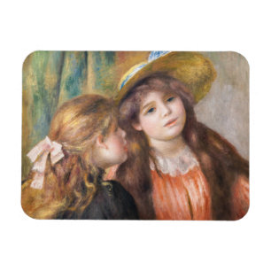 Renoir - Portret van twee kleine meisjes Magneet