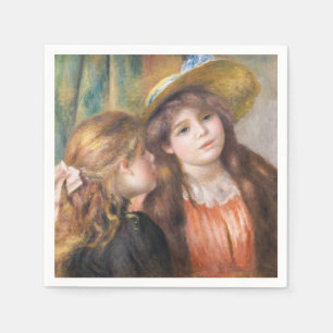 Renoir - Portret van twee kleine meisjes Servet