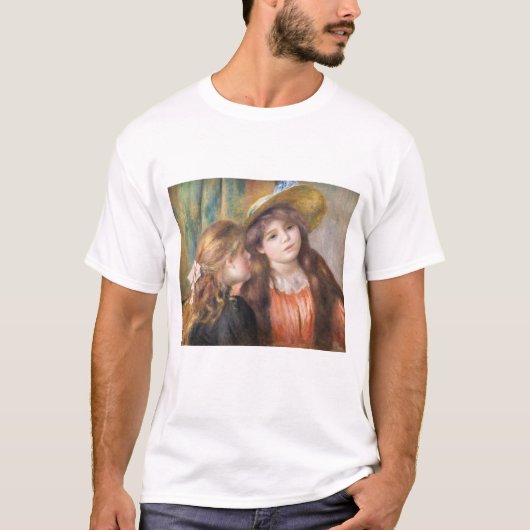 Renoir - Portret van twee kleine meisjes T-shirt (Voorkant)