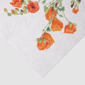 Renoir  Red Flowers Rozen ontkoppeling Tissuepapier (Detail)