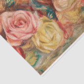 Renoir  Red Flowers Rozen ontkoppeling Tissuepapier (Detail)