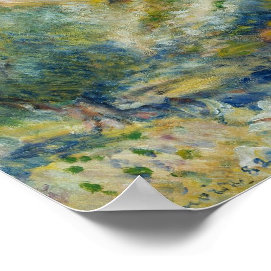 Renoir - Rocky Crags At L'Estaque Poster (Hoek)