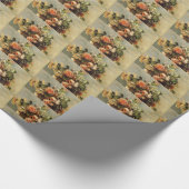 Renoir Roos en Jasmine in een Delft Vase Cadeaupapier (Hoek)