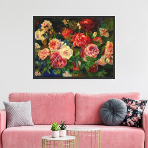 Renoir - Rozen Canvas Afdruk