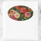 Renoir - Rozen Ovale Sticker (Tas)