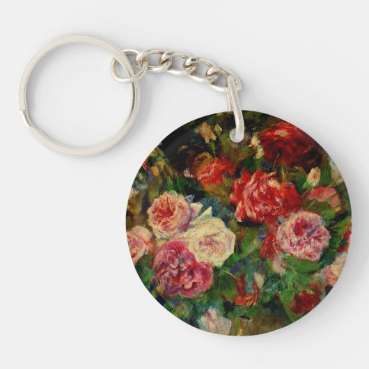 Renoir - Rozen, Sleutelhanger (Voorkant)