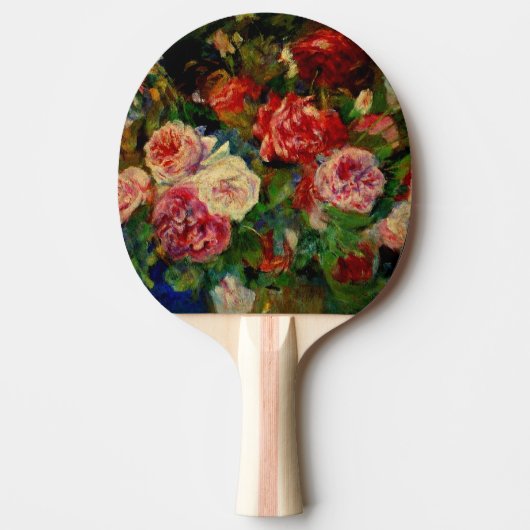 Renoir - Rozen Tafeltennisbatje (Voorkant)