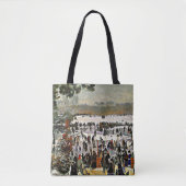 Renoir - Schaatsers in de Bois de Boulogne-1868 Tote Bag (Voorkant)