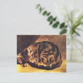 Renoir: Slaapdekat Briefkaart (Staand voorkant)