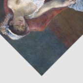 Renoir Slapen Meisje Met Kat Klassieke Kunst Tissuepapier (Detail)