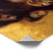 Renoir Sleeping Cat Poster (Hoek)