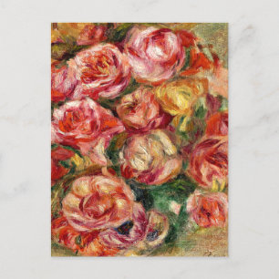 Renoir - Spray of Roses Briefkaart