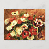Renoir - Spuit van Anemones Briefkaart (Voorkant)