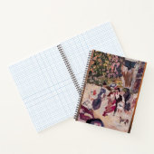 Renoir stijl paard kabinet schilderen notitieboek (Binnen)