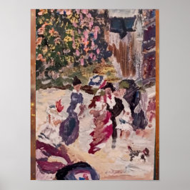 Renoir stijl paard kabinet schilderen poster