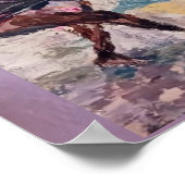 Renoir stijl paard kabinet schilderen poster (Hoek)