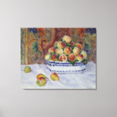 Renoir stille leven met perziken canvas afdruk (Voorkant)