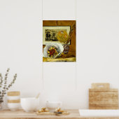 Renoir - Stilleven met boeket Poster (Keuken)