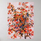 Renoir - Stilleven met Fuscias Poster (Voorkant)