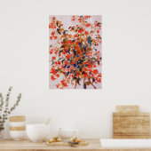 Renoir - Stilleven met Fuscias Poster (Keuken)