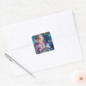 Renoir Stitch Vierkante Sticker (Envelop)