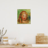 Renoir - Studie van het hoofd van een kind (Coco) Poster (Keuken)