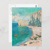 Renoir - The Beach and the Falaise d'Amont Briefkaart (Voorkant / Achterkant)