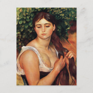 Renoir the Braid Invitations Kaart