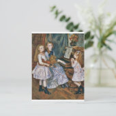 Renoir The Daughters of Catulle Mendès Briefkaart (Staand voorkant)