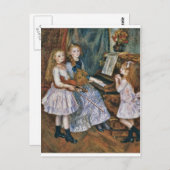 Renoir The Daughters of Catulle Mendès Briefkaart (Voorkant / Achterkant)