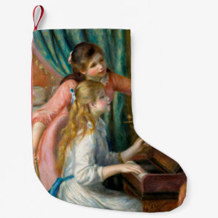 Renoir Twee Meisjes aan de Piano Print Muziek Fijn Kleine Kerstsok